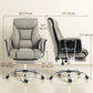 High Back Reclining Executive Chair with Footrest - Grey