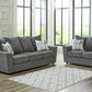 Stairatt - 2 Pc. - Sofa, Loveseat - Gravel
