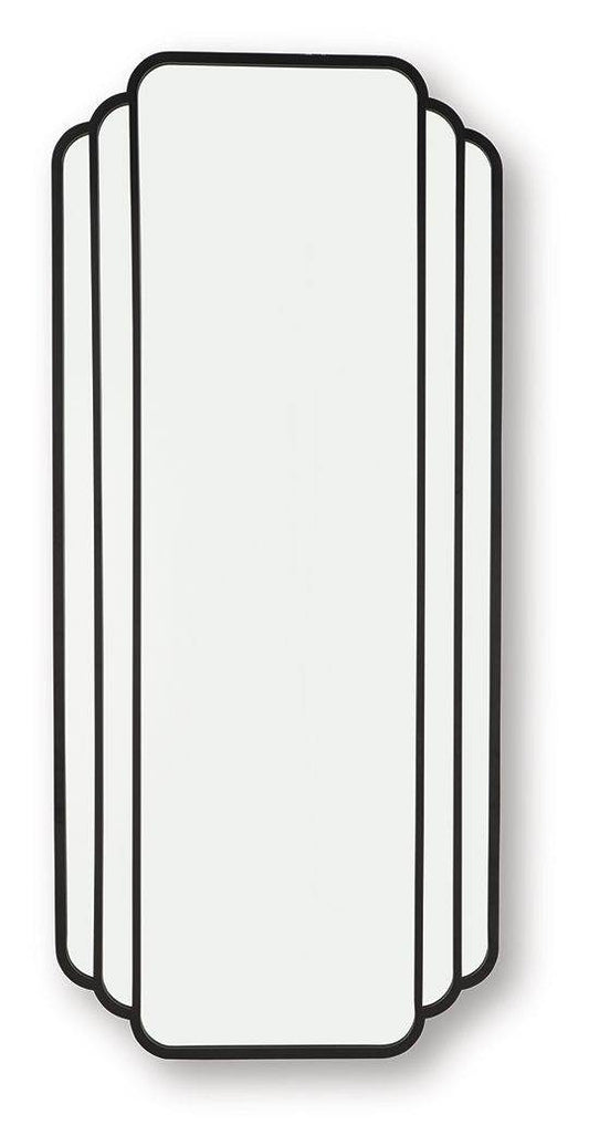 Antigone - Black - Floor Mirror - Forward Furniture