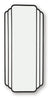 Antigone - Floor Mirror - Black
