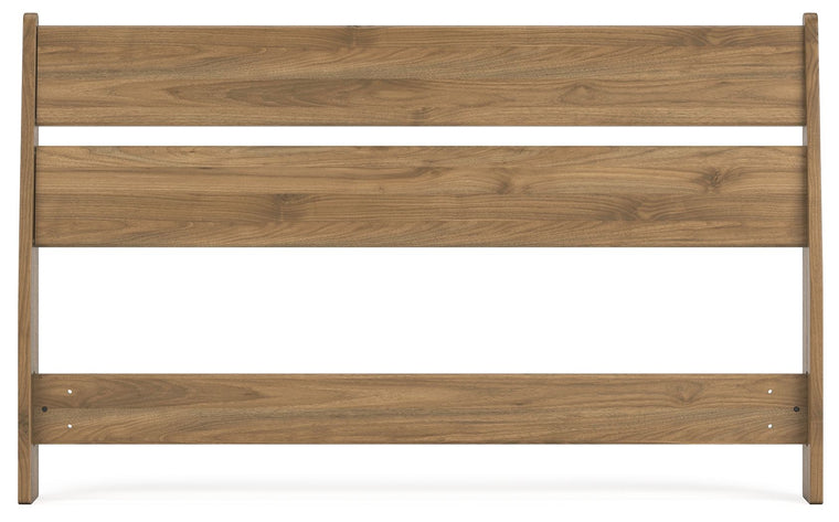Deanlow - Full Panel Headboard - Honey
