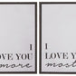 Adline - Black / White - Wall Art Set (Set of 2)