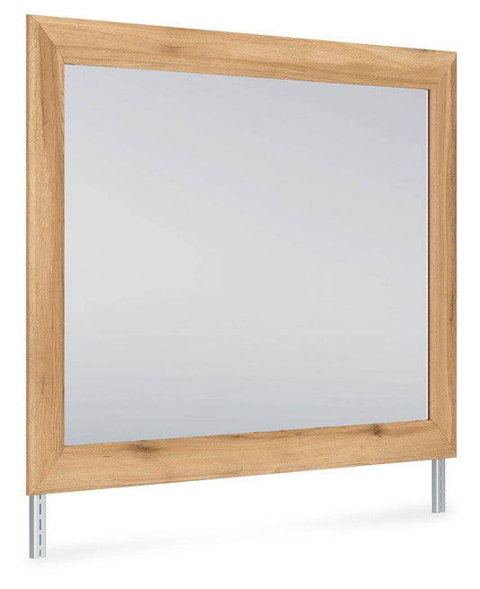 Aleaport - Warm Brown - Bedroom Mirror - Forward Furniture