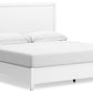 Binterglen - King Panel Bed - White