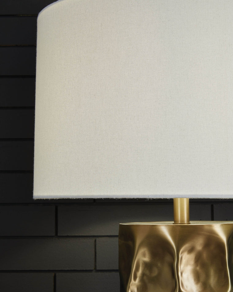 Marshawn - Gold Finish - Metal Table Lamp - Forward Furniture