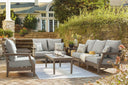 6 Pc. Sofa, Loveseat, 2 Chairs, Cocktail Table, End Table