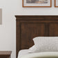 Danabrin - Twin Panel Headboard - Brown