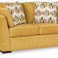 Keerwick - Loveseat - Sunflower