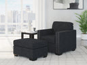 2 Pc. Chair, Ottoman