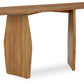 Holward - Natural - Console Sofa Table