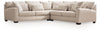 Mandi Point - 3 Piece Sectional