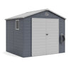 8' x 6' Plastic Garden Storage Shed with Latch Doo