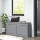 Shoe Storage with Seat, Upholstered Hallway Bench, Shoe Bench with 2 Flip Drawers and 4 Vents for 8 Pairs of Shoes