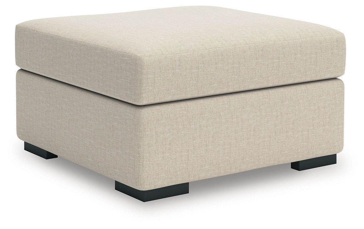 LadyMae - Oversized Accent Ottoman - Twill