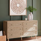 Cielden - Two-tone - Six Drawer Dresser