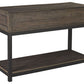 Johurst - Grayish Brown - Sofa Table