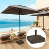 Patio Umbrella Base Umbrella Stand, Heavy Duty Outdoor Umbrella Stand Base 17.7