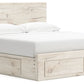 Lawroy - Panel Bed With Storage