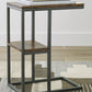 Forestmin - Natural / Black - Accent Table