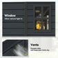Outdoor Storage Shed with Lockable Door, Garden Shed with Vents and Windows for Backyard, Dark Grey