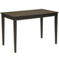 Kimonte - Dark Brown - Rectangular Dining Room Table