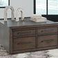 Kallenny - Brown / Gray - Square Cocktail Table - Forward Furniture