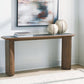 Dontayne - Sofa Table - Warm Brown