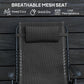 Folding Zero Gravity Chair, 5-Position Adjustable Outdoor Lounge Chair Recliner with Headrest, Black