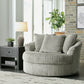 Lindyn - Oversized Swivel Accent Chair