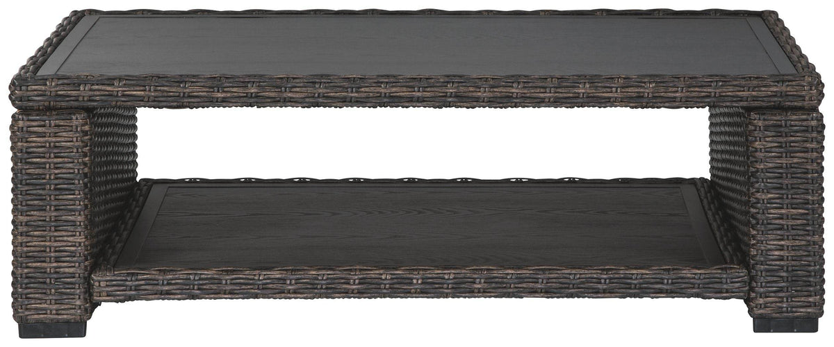 Grasson Lane - Brown - Rectangular Cocktail Table - Forward Furniture