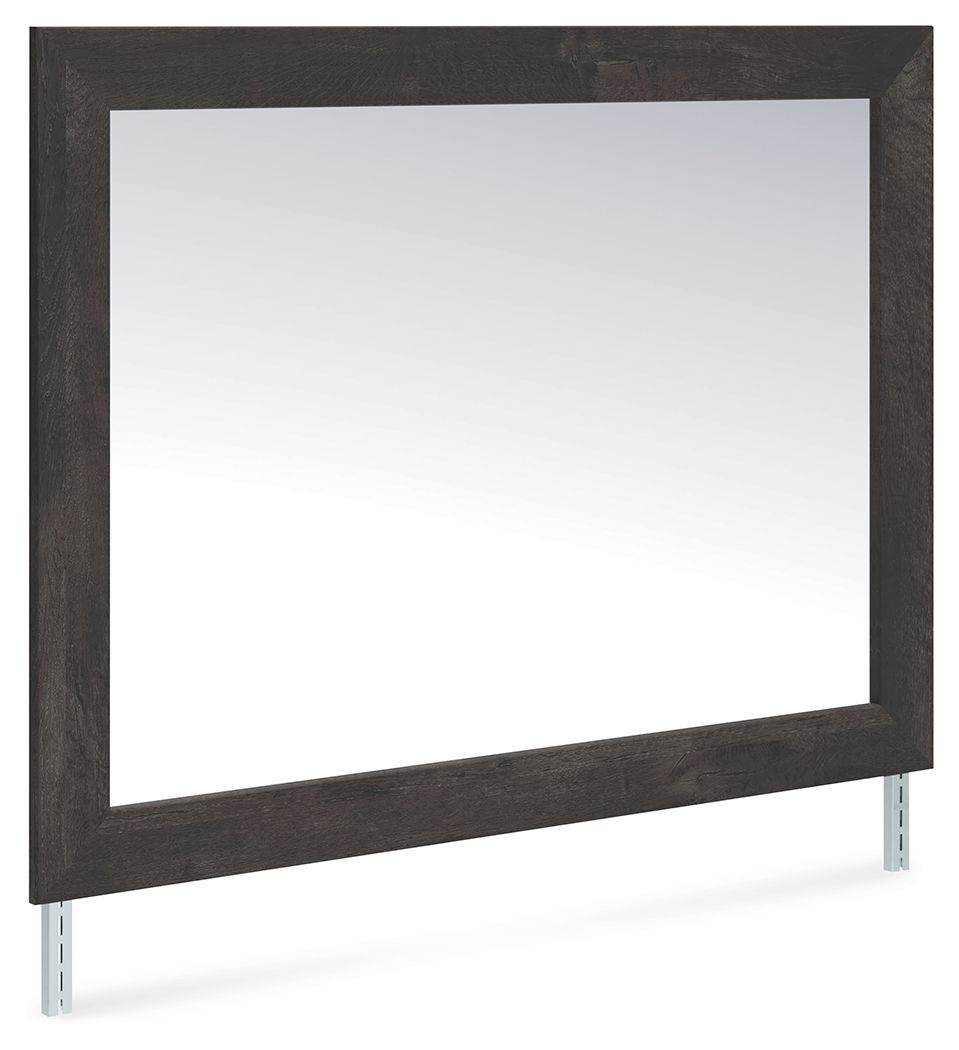 Hollivern - Bedroom Mirror - Dark Gray