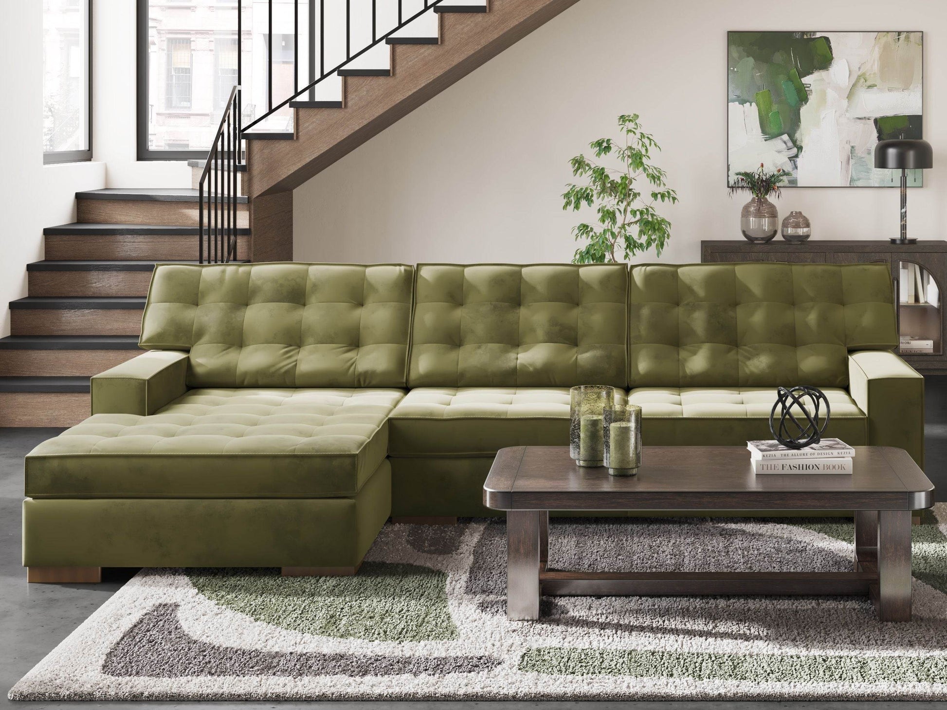 Caspian-Town - Sectional - Forward Furniture