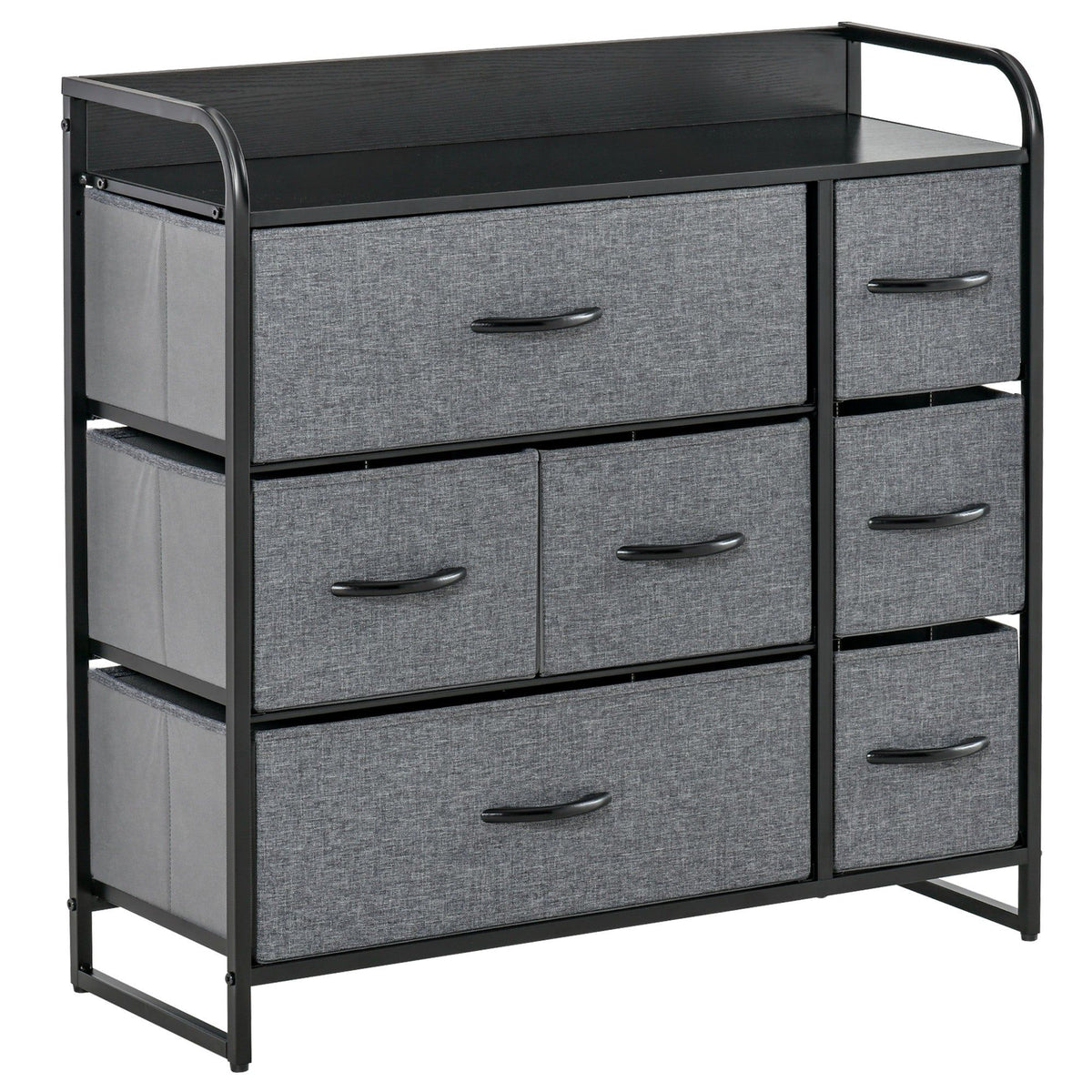 7-Bin Fabric Dresser Storage Tower
