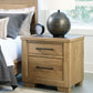 Galliden - Light Brown - Two Drawer Night Stand