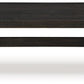 Galliden - Black - Rectangular Cocktail Table