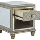 Chevanna - Platinum - Rectangular End Table