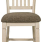 Bolanburg - Beige - Upholstered Barstool (Set of 2)