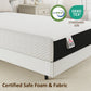 Twin 8 Inch Memory Foam Mattress in a Box, Pressure Relief & Lumbar Support, CertiPUR-US Certified, Medium Firm