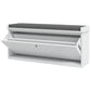 Shoe Storage with Seat, Upholstered Hallway Bench, Shoe Bench with Flip Drawer, Adjustable Shelf for 8-10 Pairs of Shoes