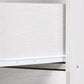 Vertical Filing Cabinet with Lock, 4 Drawer File Cabinet with Adjustable Hanging Bar for A4 and Letter Size, White