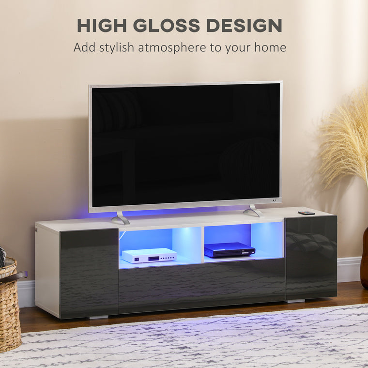 TV Stand for TVs up to 60" with LED Lights