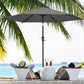 9' Outdoor Table Patio Umbrella with Tilt & UV Protection