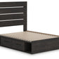 Hollivern - Panel Storage Bed