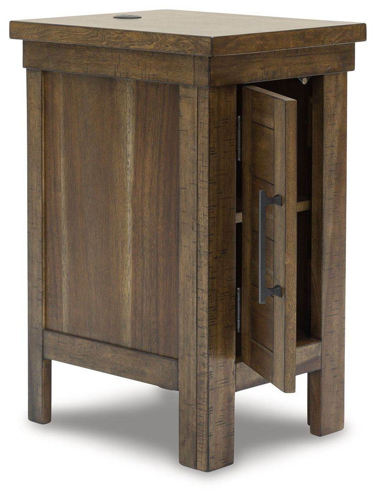 Moriville - Grayish Brown - Chair Side End Table - Forward Furniture