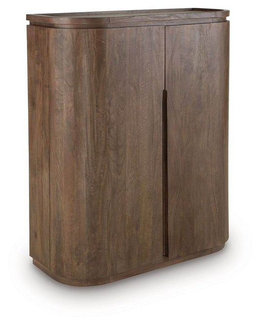 Landermont - Medium Brown - Bar Cabinet - Forward Furniture