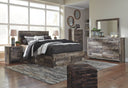 8 Pc. Bed, Dresser, Mirror, Chest
