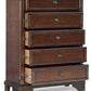 Trellington - Brown - Five Drawer Chest