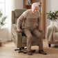 Power Lift Recliner with Massage - Brown