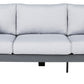 Amora - Charcoal Gray - Sofa With Cushion