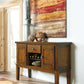 Ralene - Medium Brown - Dining Room Server